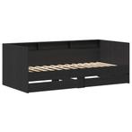 vidaXL Dagbed met lade met opslag Grijs 90 x 200 cm Bewerkt, Verzenden