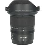 Tweedehands Nikon Z 14-30mm f/4 S CM5398, Ophalen of Verzenden, Gebruikt, Overige typen, Zoom