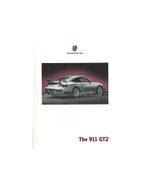 2003 PORSCHE 911 GT2 HARDCOVER BROCHURE ENGELS, Ophalen of Verzenden