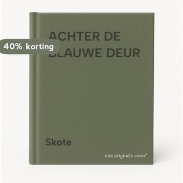 ACHTER DE BLAUWE DEUR 9789054610366 Skote, Verzenden, Skote