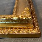 Lijst - Hout, originele antieke vergulding, Antiek en Kunst