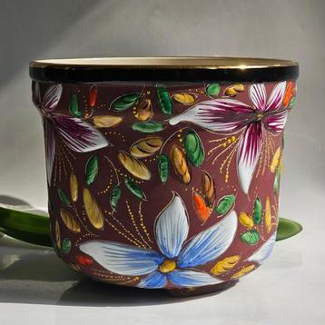 Hubert Bequet - Pot de fleurs - Céramique