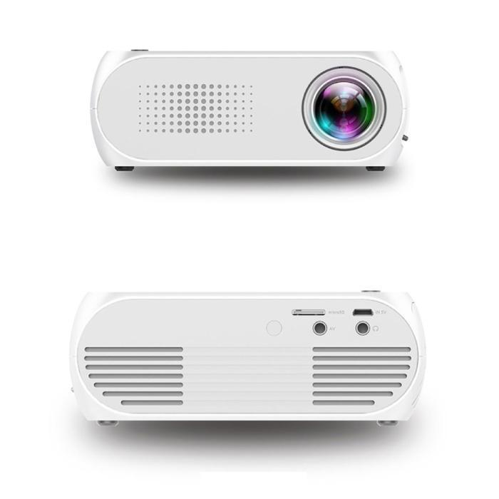 YG320 Mini LED Projector - Scherm Beamer Home Media Speler, Audio, Tv en Foto, Diaprojectoren, Nieuw, Verzenden
