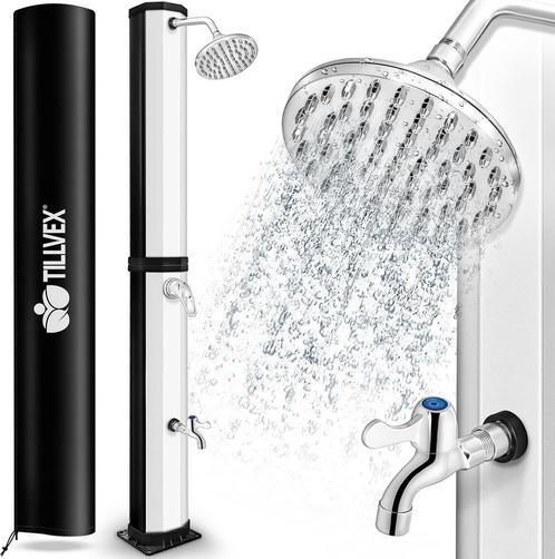 tillvex Zonnedouche, 35 liter, incl. beschermkap, tuindouche, Huis en Inrichting, Woonaccessoires | Overige, Verzenden