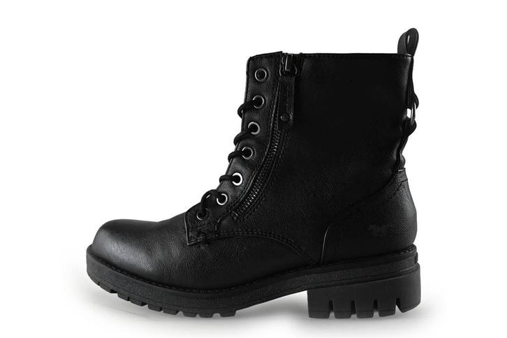 Tom Tailor Veterboots in maat 38 Zwart | 5% korting, Kleding | Dames, Schoenen, Zwart, Zo goed als nieuw, Overige typen, Verzenden