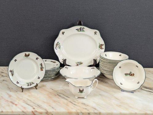 Johnson Brothers - Eetservies (27) - Market - Creamware -, Antiek en Kunst, Antiek | Meubels | Tafels