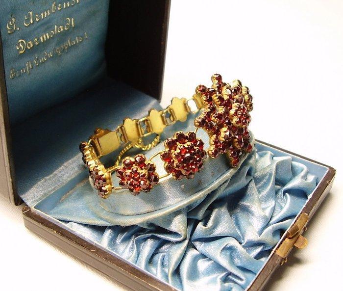 Zonder Minimumprijs - Armband Tombak, verguld - 40.00ct. tw., Handtassen en Accessoires, Armbanden