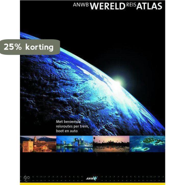 ANWB Wereld Reis Atlas 9789018019471 M. Blisse, Boeken, Reisgidsen, Gelezen, Verzenden