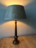 Tafellamp (1) - Glanzende brons kleurende kolomtafelamp -, Antiquités & Art, Curiosités & Brocante