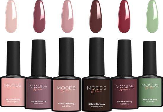 2dekans | Moods Gellac 6-delige Set - Gellak Starterspakket, Handtassen en Accessoires, Uiterlijk | Lichaamsverzorging, Ophalen of Verzenden