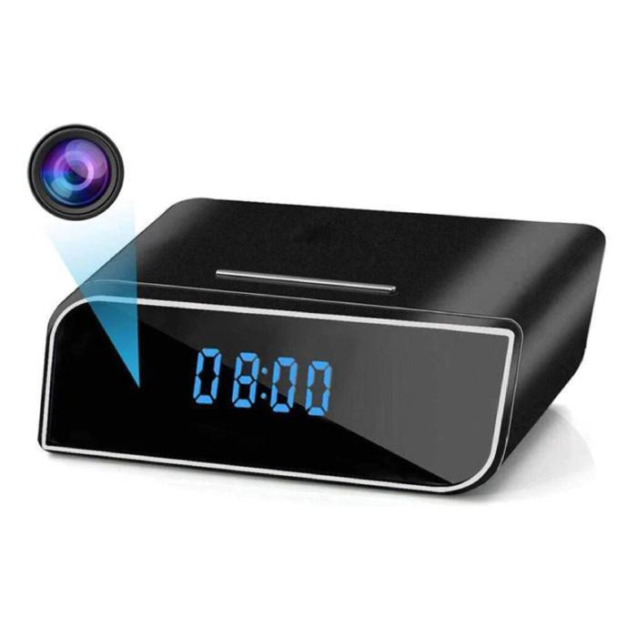 Alarm Klok met Camera en WiFi - Draadloze Smart Home, Audio, Tv en Foto, Videobewaking, Nieuw, Verzenden