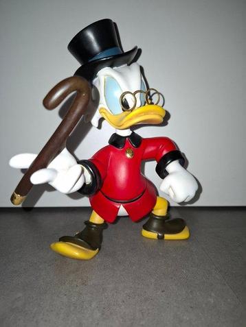 Disney - Dagobert Duck with his walking stick - 23 cm statue