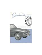 1954 ALFA ROMEO GIULIETTA SPRINT BROCHURE ITALIAANS, Ophalen of Verzenden, Nieuw