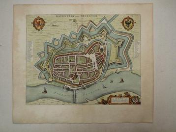 Nederland - Deventer, Overijssel; J. Blaeu - Daventria