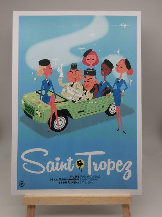 Monsieur Z - Monsieur Z - Les gendarmes de Saint-Tropez -, Antiquités & Art, Art | Dessins & Photographie