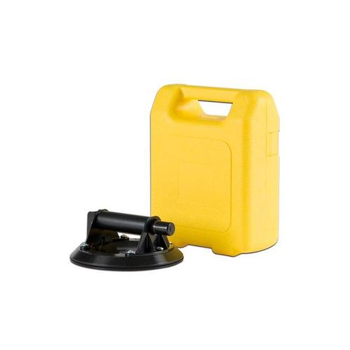 Powr-Grip pompzuiger N4000 - 57kg - in gele opbergkoffer, Bricolage & Construction, Vitres, Châssis & Fenêtres, Envoi