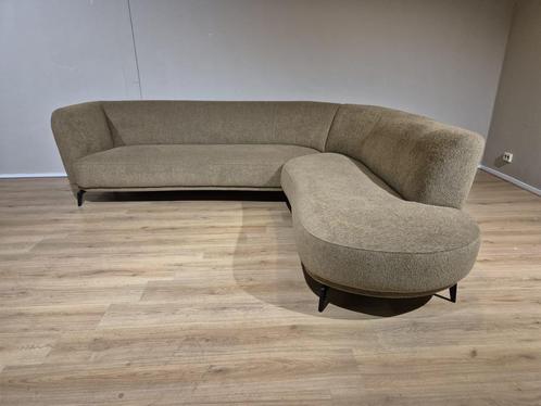 30% KORTING - Montel Icarus Organic - Hoekbank - Army Green, Huis en Inrichting, Zetels | Zetels en Chaises Longues, 250 tot 300 cm