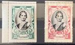 Belgique 1935 - La Reine Astrid : vignettes grand format, Gestempeld