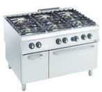 Gasfornuis | 6 Branders | 2x 10kW + 4x 6kW | Met Gasoven, Verzenden, Nieuw in verpakking