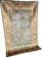 Tapis en cachemire fin et en soie naturelle - Tapis - 185 cm