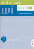 Getal en Ruimte / 4 vmbo-KGT 1 / deel Werkboek-i + CD-ROM, Boeken, Verzenden, Gelezen, L.A. Reichard