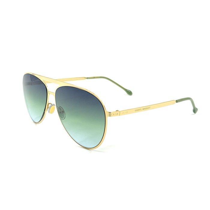 Isabel Marant - *NEW* - NO RESERVE - Gold Metal - Green, Handtassen en Accessoires, Zonnebrillen en Brillen | Dames