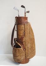 Style colonial britannique vintage en rotin - Sac de golf