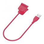 USB-lader adapter voor Fitbit Alta HR Roze (Data kabels), Nieuw, Verzenden