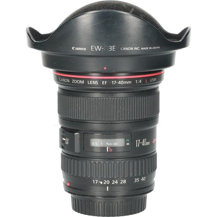 Tweedehands Canon EF 17-40mm f/4.0L USM CM6502, Audio, Tv en Foto, Foto | Lenzen en Objectieven, Overige typen, Gebruikt, Zoom
