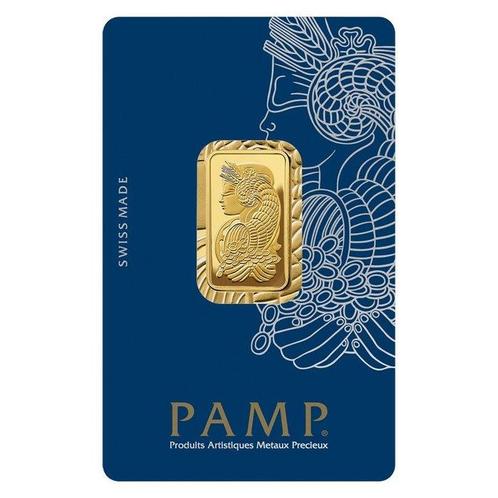 10 grammes - Or - .9999 - PAMP Suisse Lady Fortuna - Scellé, Postzegels en Munten, Edelmetalen en Baren