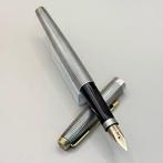 Parker - 75 (Sterling silver) - 14K gold nib (F) - with