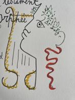 Jean Cocteau (1889-1963) - Le testament, Antiek en Kunst
