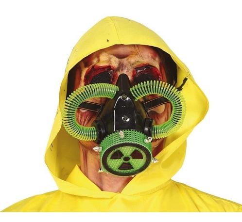 Halloween Gasmasker Radioactief, Hobby en Vrije tijd, Feestartikelen, Nieuw, Verzenden