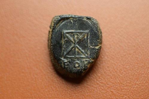 Oud-Romeins, Keizerrijk Terracotta Ticket voor het oude, Antiek en Kunst, Antiek | Overige Antiek