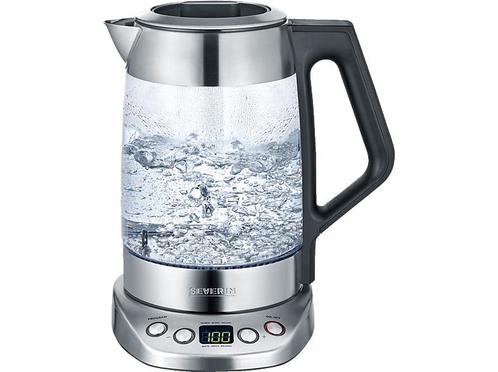 Severin -  Thee Maker - Waterkoker  - Transparant, Elektronische apparatuur, Waterkokers, Nieuw, Draadloos, 1 tot 2 liter, Verzenden
