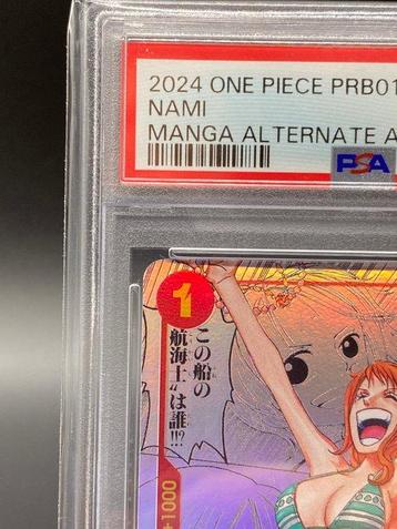 Bandai - 1 Graded card - One Piece - Nami #016 Manga beschikbaar voor biedingen