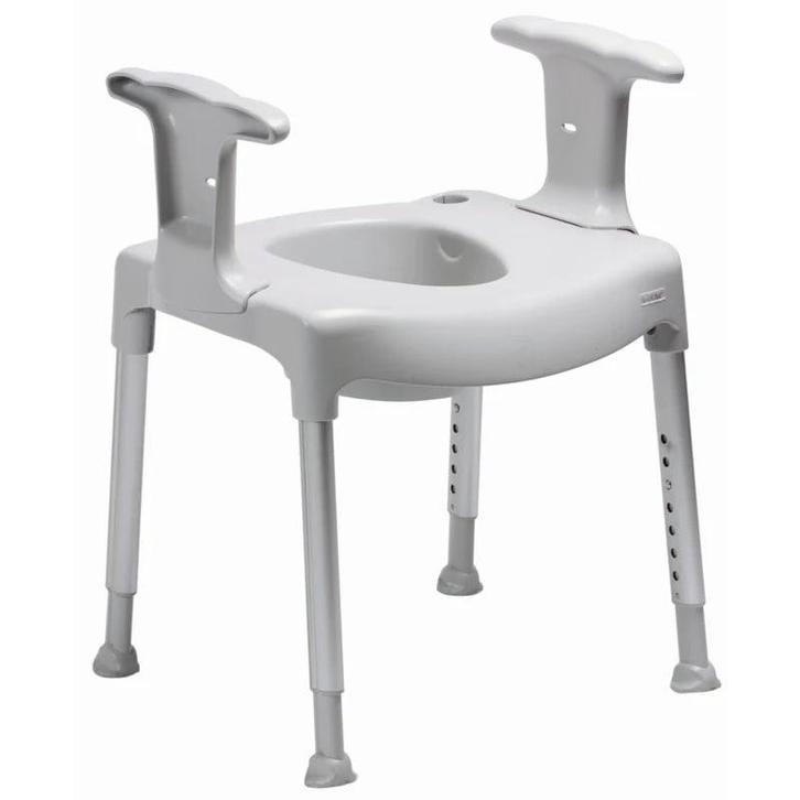 Etac Swift vrijstaande toiletverhoger, Diversen, Verpleegmiddelen, Ophalen of Verzenden