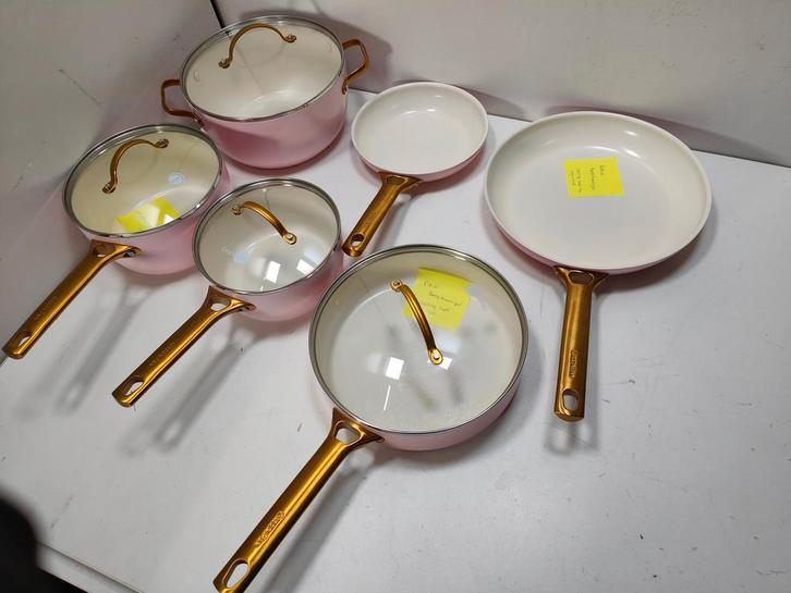 GreenPan Padova Reserve Pannenset 10-delig Pannen, Huis en Inrichting, Keuken | Potten en Pannen, Verzenden