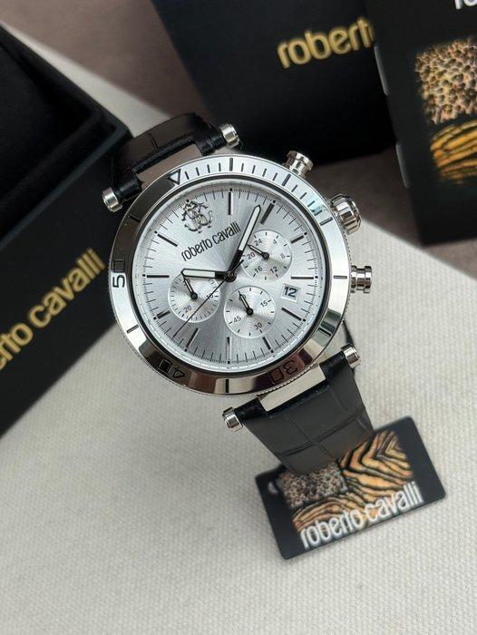 Roberto Cavalli - Chronograph Date - Sans Prix de Réserve -, Handtassen en Accessoires, Horloges | Heren