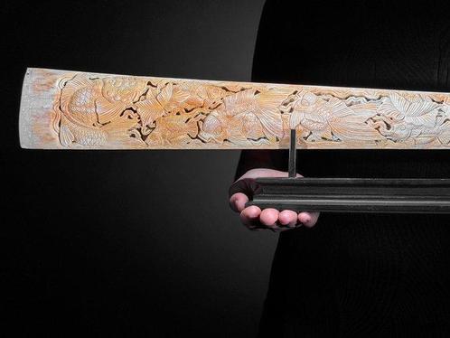 PAS DE PRIX DE RÉSERVE - Défense despadon finement, Antiek en Kunst, Kunst | Designobjecten