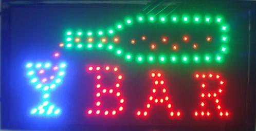 Bar drank cafe LED bord lamp verlichting lichtbak reclamebor, Huis en Inrichting, Lampen | Overige, Nieuw, Verzenden