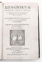 Erasmus - Adagiorum Omnium - 1583