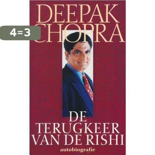 De terugkeer van de rishi 9789022525401 Deepak Chopra, Boeken, Esoterie en Spiritualiteit, Gelezen, Verzenden