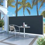 vidaXL Windscherm uittrekbaar 140x300 cm zwart, Tuin en Terras, Parasols, Verzenden, Nieuw