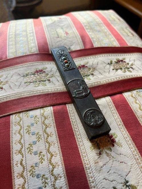Jeruzalemse Koper MEZUZAH - jaren 1950, Israël - Talisman, Antiek en Kunst, Antiek | Boeken en Manuscripten