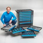 Datona Gereedschapswagen Black-Line 7 laden + 153-delige, Doe-het-zelf en Bouw, Ophalen of Verzenden, Nieuw