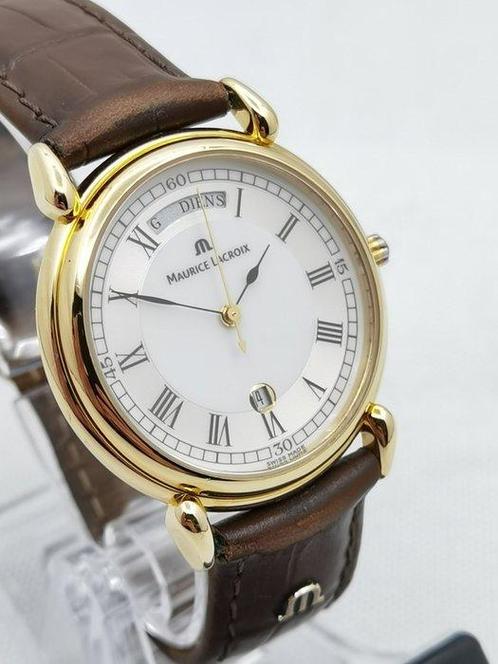 Maurice Lacroix - Les Classiques Day/Date Big Mens Dress, Handtassen en Accessoires, Horloges | Heren