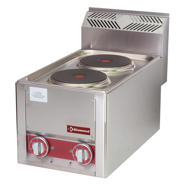 Kookfornuis | Elektrisch | 2 Platen | 4kW |, Zakelijke goederen, Horeca | Keukenapparatuur, Nieuw in verpakking, Verzenden