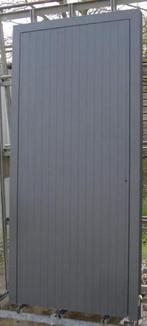 aluminium voordeur , buitendeur , deur 103 x 217 ombergrijs, Doe-het-zelf en Bouw, Deuren en Vliegenramen, 100 tot 120 cm, 215 cm of meer
