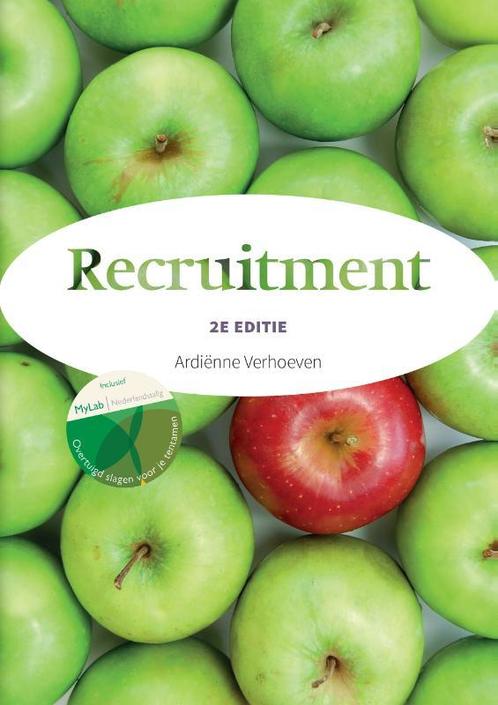 Recruitment 9789043033602 Ardienne Verhoeven, Boeken, Schoolboeken, Zo goed als nieuw, Verzenden